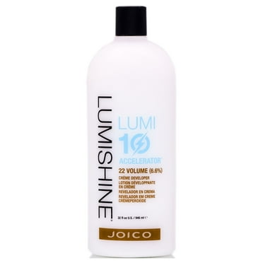 Joico Lumishine Lumi 10 Accelerator 22 Volume 6.6 % Creme Developer Unisex 32 oz