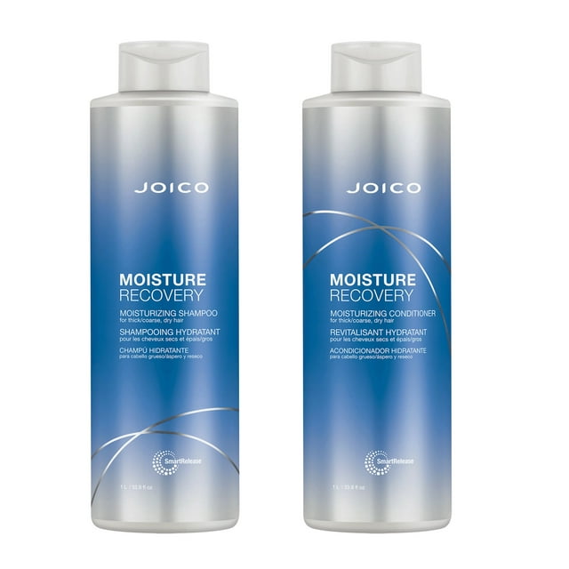 Joico Moisture recovery Shampoo And Conditioner Duo 33.8 oz each