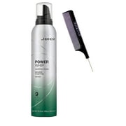 Joico Power Whip Whipped Foam Mousse - 10.2 oz - Pack of 1 with Sleek Comb