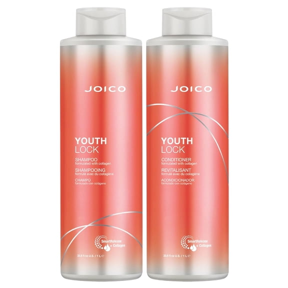 Joico YouthLock Shampoo & Conditioner 33.8 oz Duo