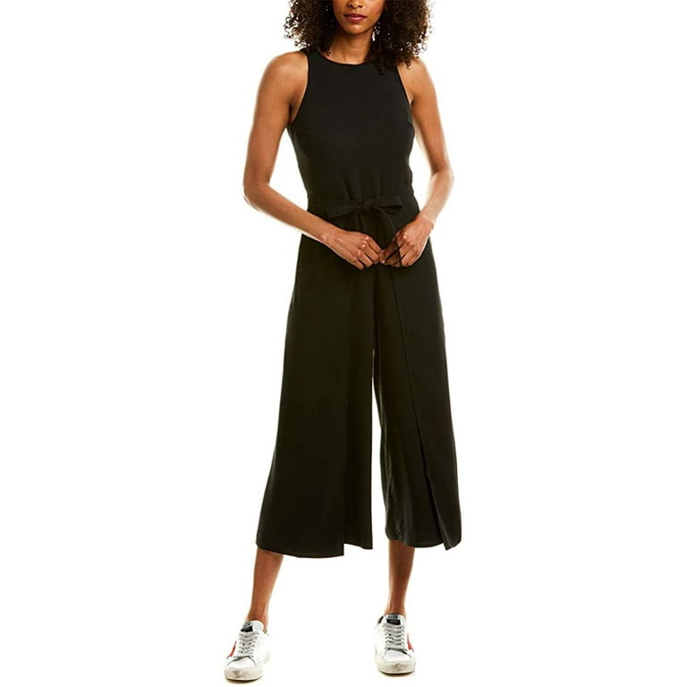 Joie BLACK Mairead Split Leg Jumpsuit US 4 Walmart