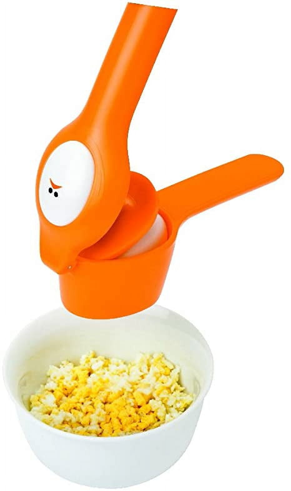 Joie Eggy Smashy Egg Press - Shelled Hard Boiled Egg Salad Sandwich ...