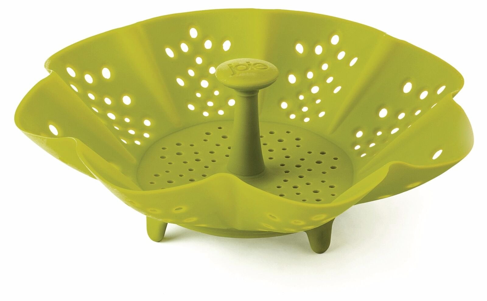 Dropship 1pc Silicone Steamer Basket Air Holes Design With Feet