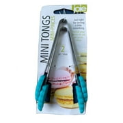 Joie Heat Resistant Silicone Mini Food Tongs (2 Count)