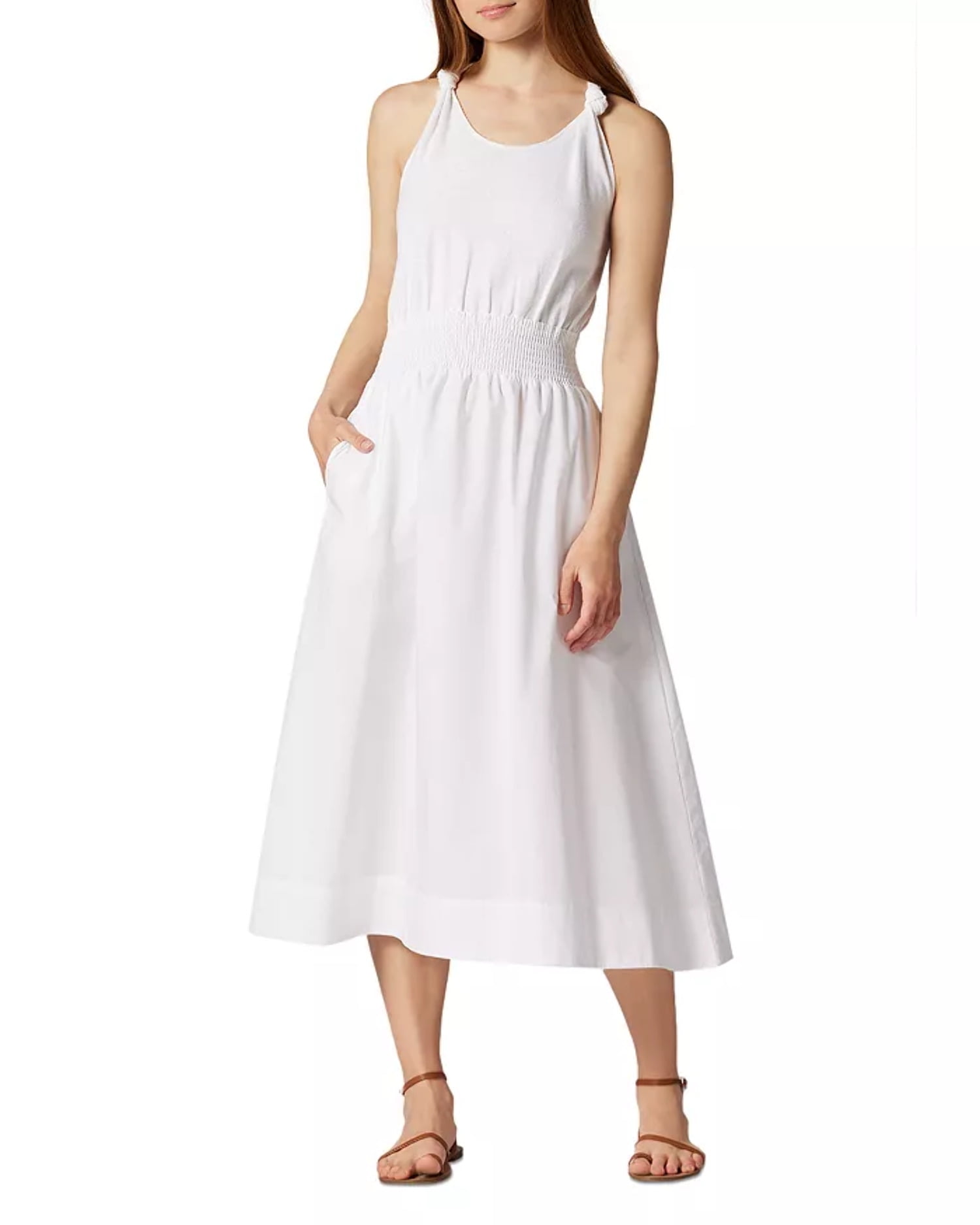 Joie Kenzie Midi Linen Dress