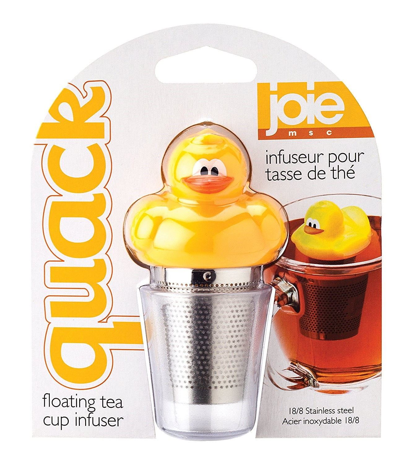 Joie MSC Duck Shaped Tea Infuser, Yellow