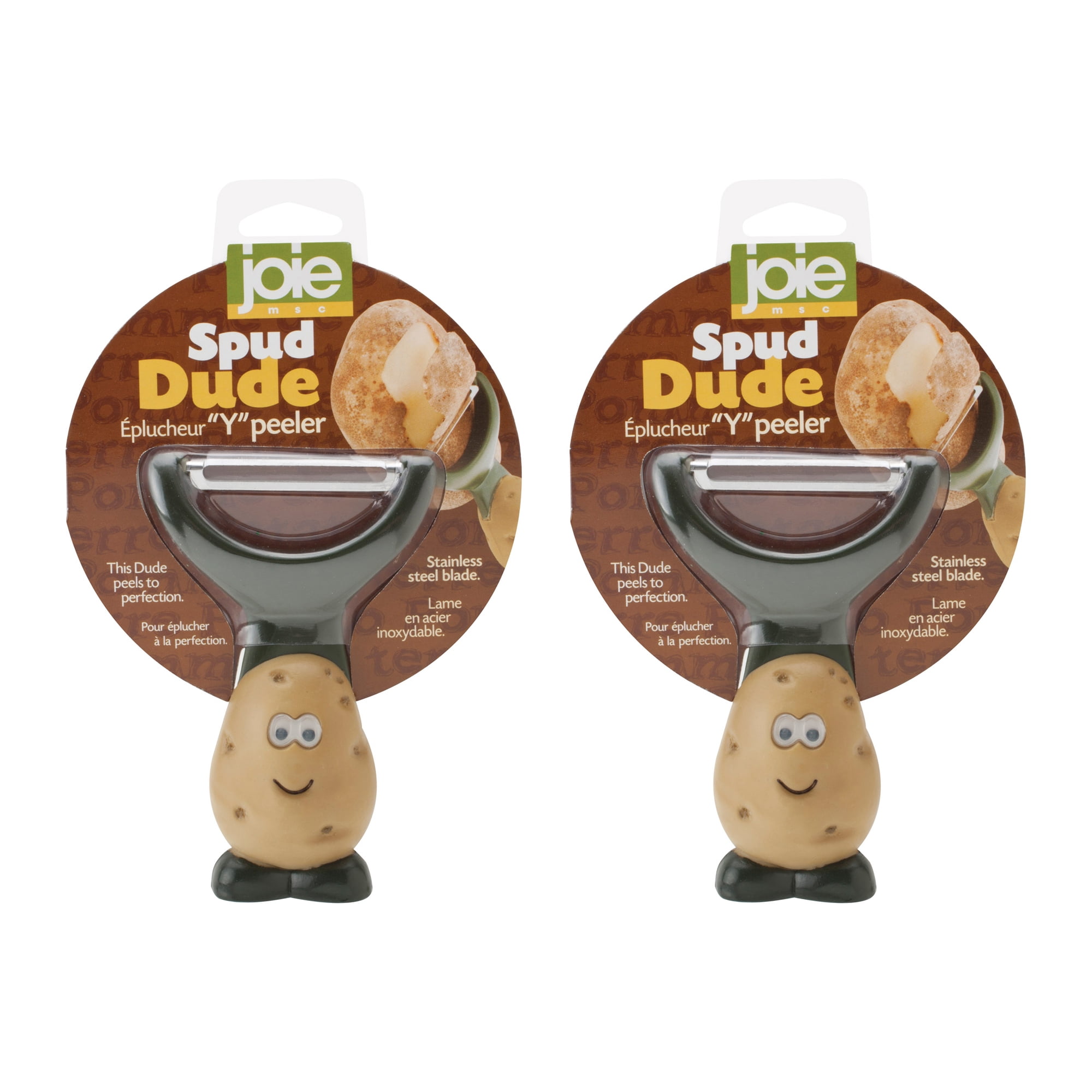 Myojo POTATO 他 Joie Mr. Potato Apple Vegetable Fruit Peeler, Stainless