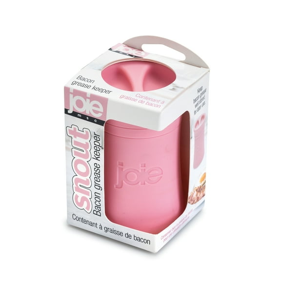 Joie Piggy Snout Bacon Grease Keeper, Non-Stick Silicone