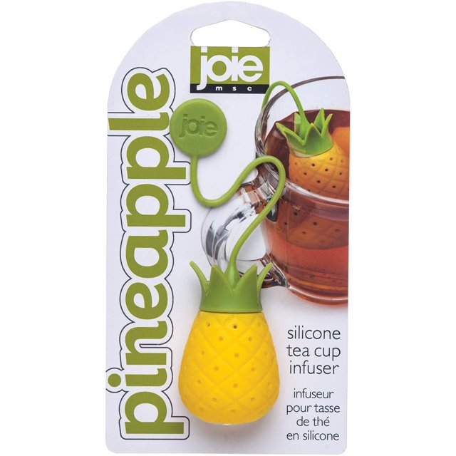 Joie Pineapple Shaped Silicone Loose Leaf Tea Cup Infuser Ball Strainer