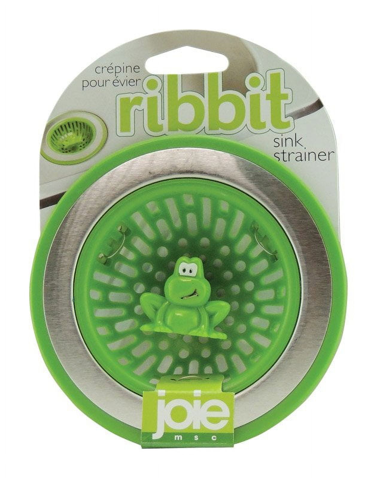 Joie Ribbit Frog Small Mesh Stainless Steel Sink Strainer, Green ...