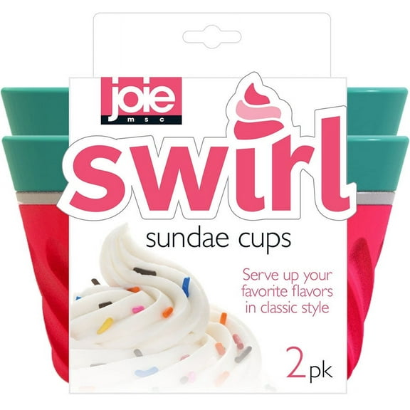 Joie Swirl Sundae Cups 2PC