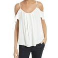 thumbnail image 1 of Joie Womens Adorlee Off the Shoulder Blouse, White, Medium, 1 of 2