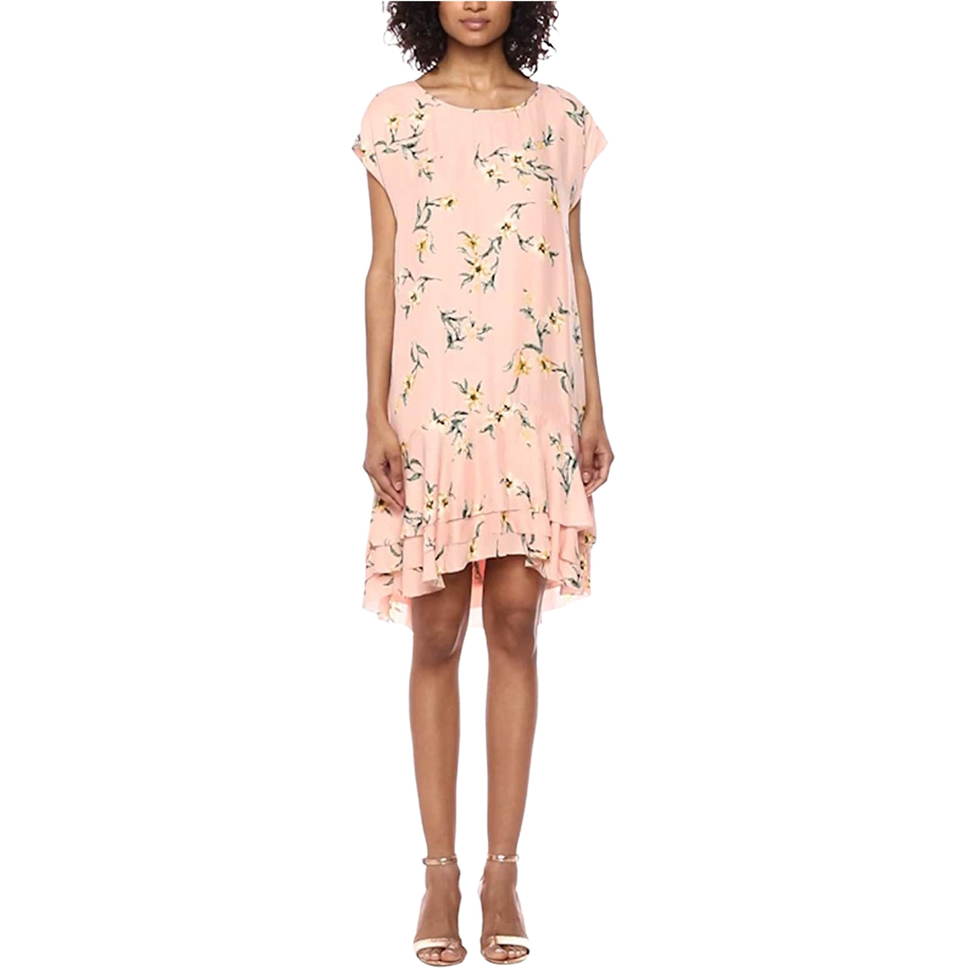 Joie Womens Floral Shift Dress Pink Small Walmart