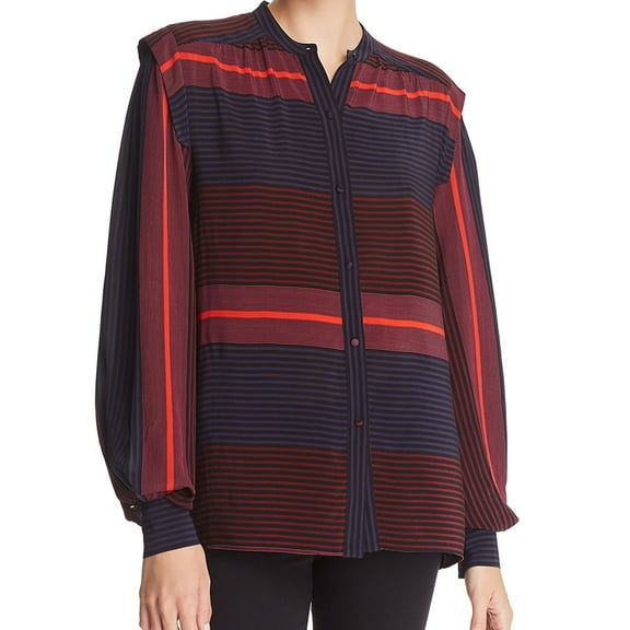 Joie Womens Ishana Button Up Shirt, Multicoloured, X-Small