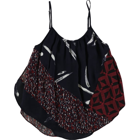 Joie Womens Silk Cami Tank Top, Blue, XX-Small