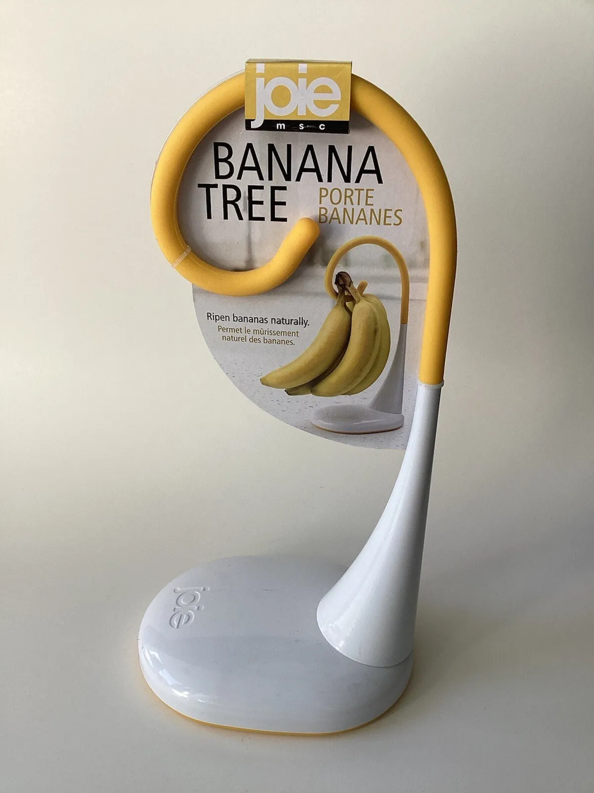 Joie~ Yellow/White Banana Tree Holder Hanger