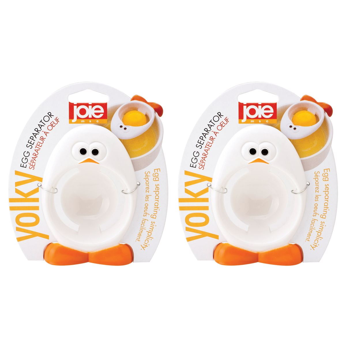 Joie Yolky Egg Separator, BPA-Free, Set of 2