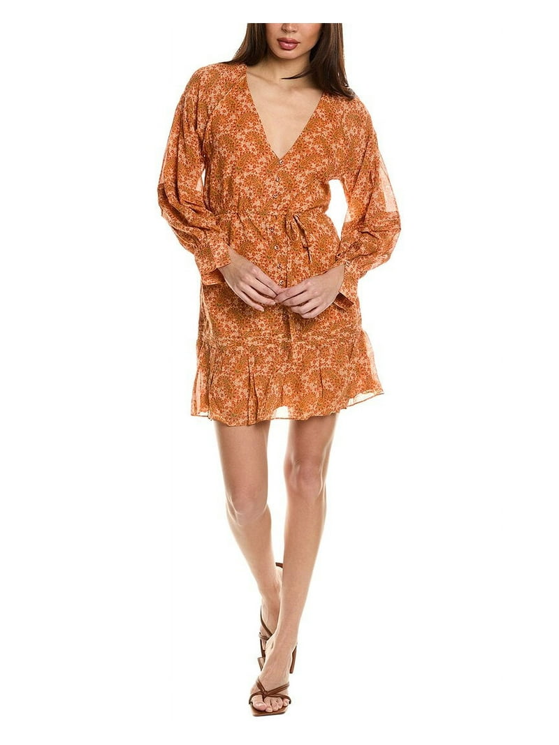 【新品】Orangery Mini Dress zena_dress_orange_5_75c7b146-