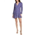 thumbnail image 1 of Joie womens  Rowley Mini Dress, 8, Purple, 1 of 3