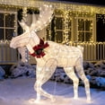 thumbnail image 1 of Joiedomi 5ft Cotton Moose LED Yard Light for Christmas Outdoor Yard Garden Decorations, Christmas Event Decoration, Christmas Eve Night Decor, 1 of 8