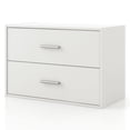 thumbnail image 1 of Join Stackable 2-Drawer Wood White Cabinet, 1 of 14