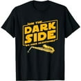 thumbnail image 1 of Join The Dark Side Saxophone Player Hoodie T-Shirt, 1 of 5