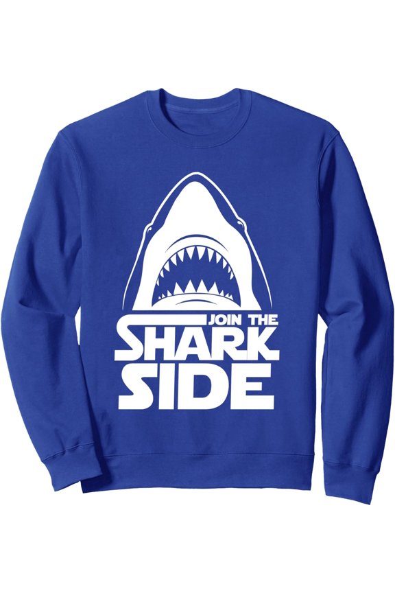 Join The Shark Design Love Ocean Design Unisex Crewneck All Size S-5XL