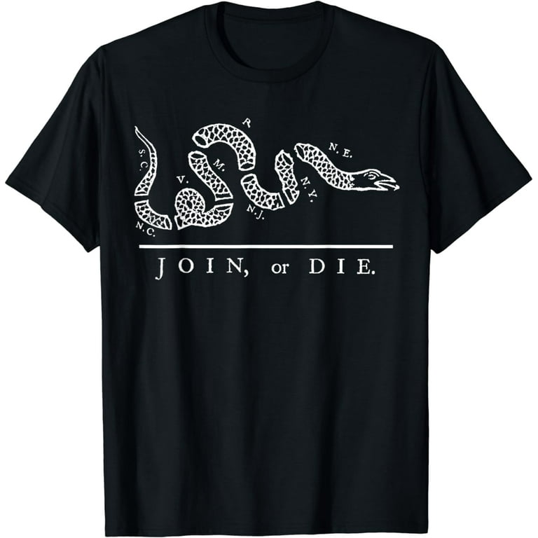 Join Or Die Benjamin Franklin 1754 Revolution Colonial Era Join Or Die Benjamin Franklin 1754 Revolution Colonial Era