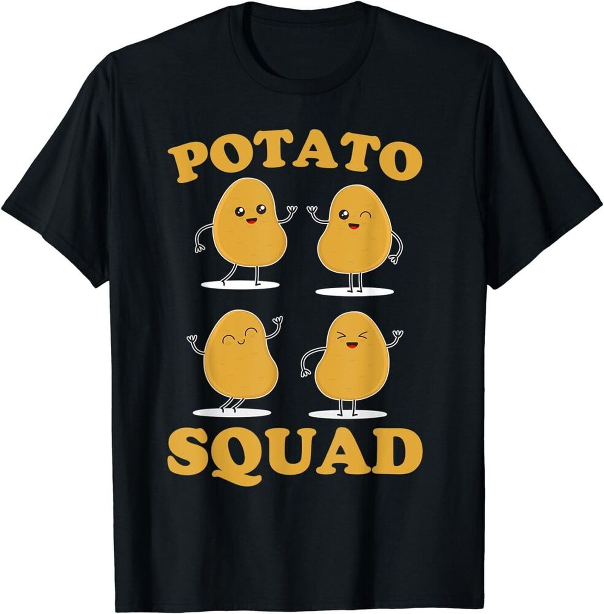 Join the Hilarious Potato Squad with this Funny Food TShirt Perfect