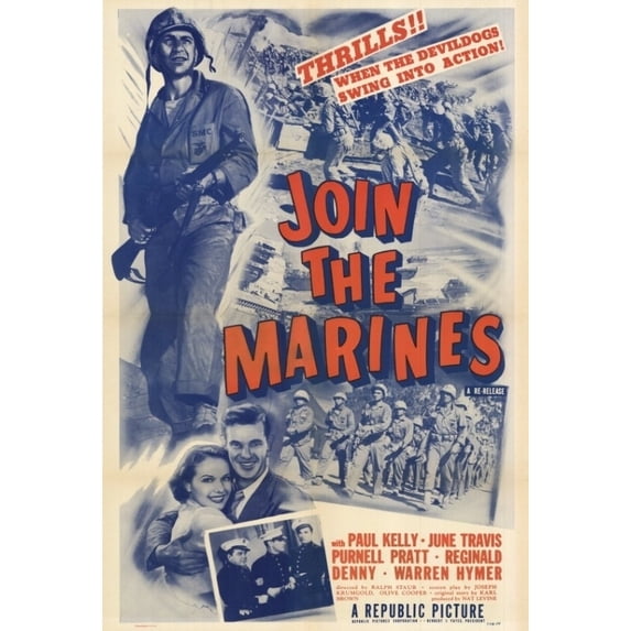 Join the Marines Movie Poster Print (27 x 40) - Item # MOVCF6850