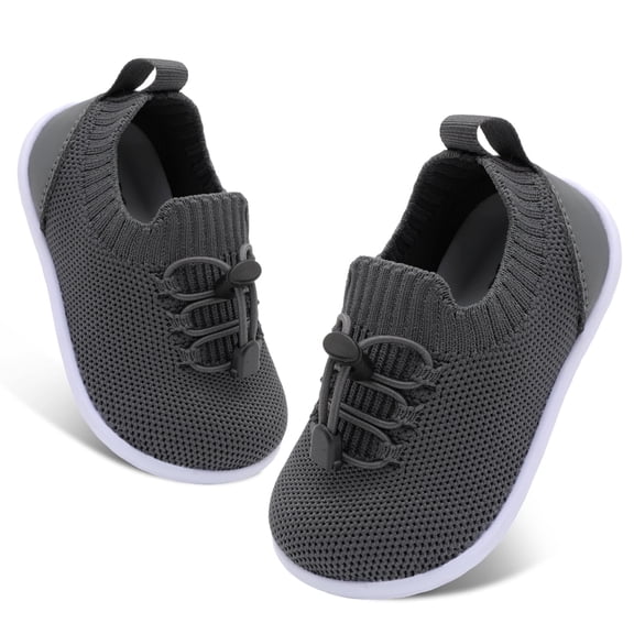 JOINFREE Baby Shoes Boys Girls First Walking Shoes Infant Lightweight Slip On Sneakers