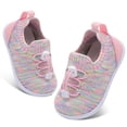 thumbnail image 1 of JOINFREE Baby Shoes for Boys Girls Knit First Walk Shoes Infant Slip On Sneakers, 1 of 10