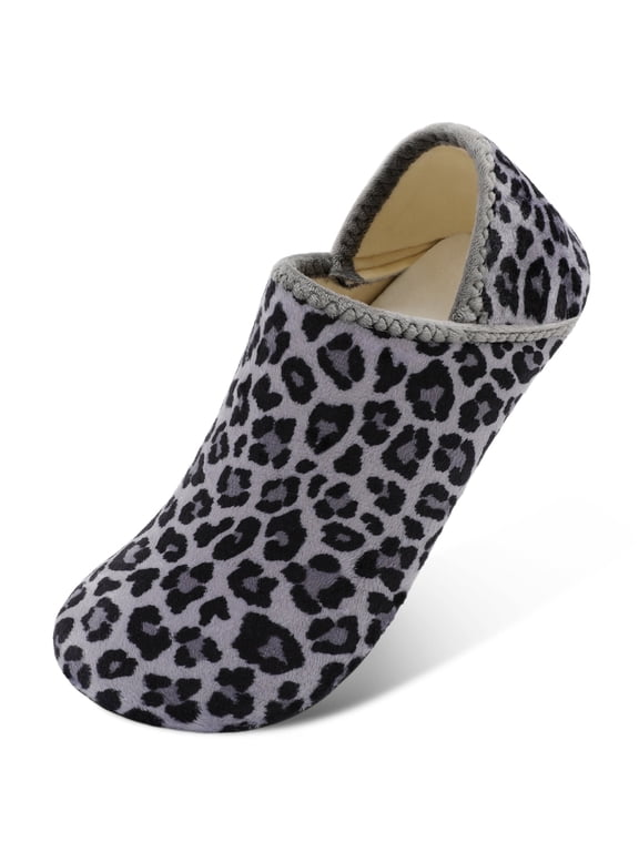 House Slippers for Women Men Cozy Sock Barefoot Shoes with Soft Lining for Indoor and Outdoor