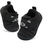 JOINFREE Baby Boy Girl Walk Shoes Wide Slip On Crib Shoes Breathable Sneakers 2-2.5 Years
