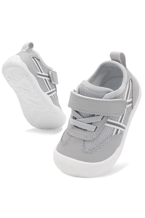 Baby Boys Girls Walk Shoes Infant Barefoot Sneakers First Walking Shoes