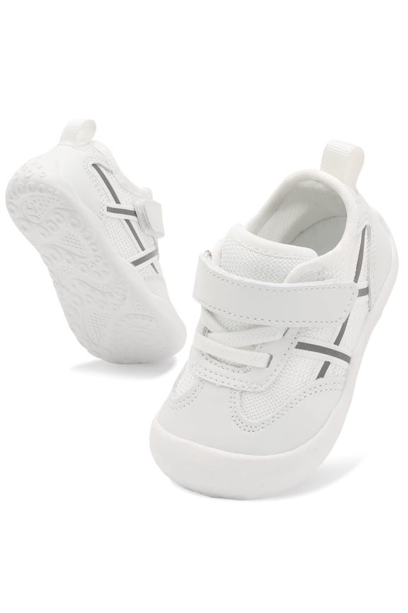 Baby Boys Girls Walk Shoes Infant Barefoot Sneakers First Walking Shoes