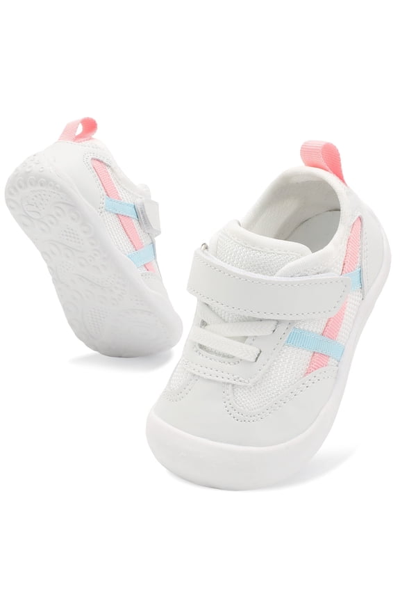 Baby Boys Girls Walk Shoes Infant Barefoot Sneakers First Walking Shoes