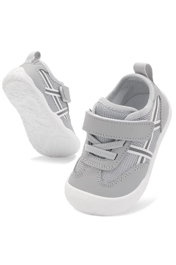 Baby Boys Girls Walk Shoes Infant Barefoot Sneakers First Walking Shoes