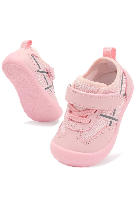 Baby Boys Girls Walk Shoes Infant Barefoot Sneakers First Walking Shoes