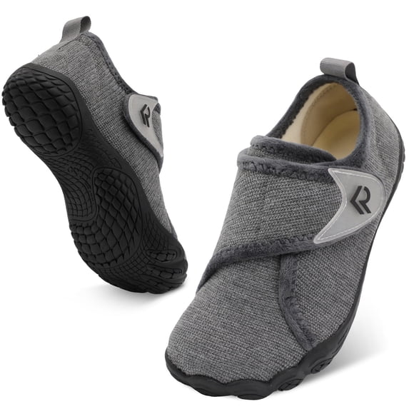 JOINFREE Women's Slippers Wide Adjustable Non-Slip House Shoes Indoor Outdoor