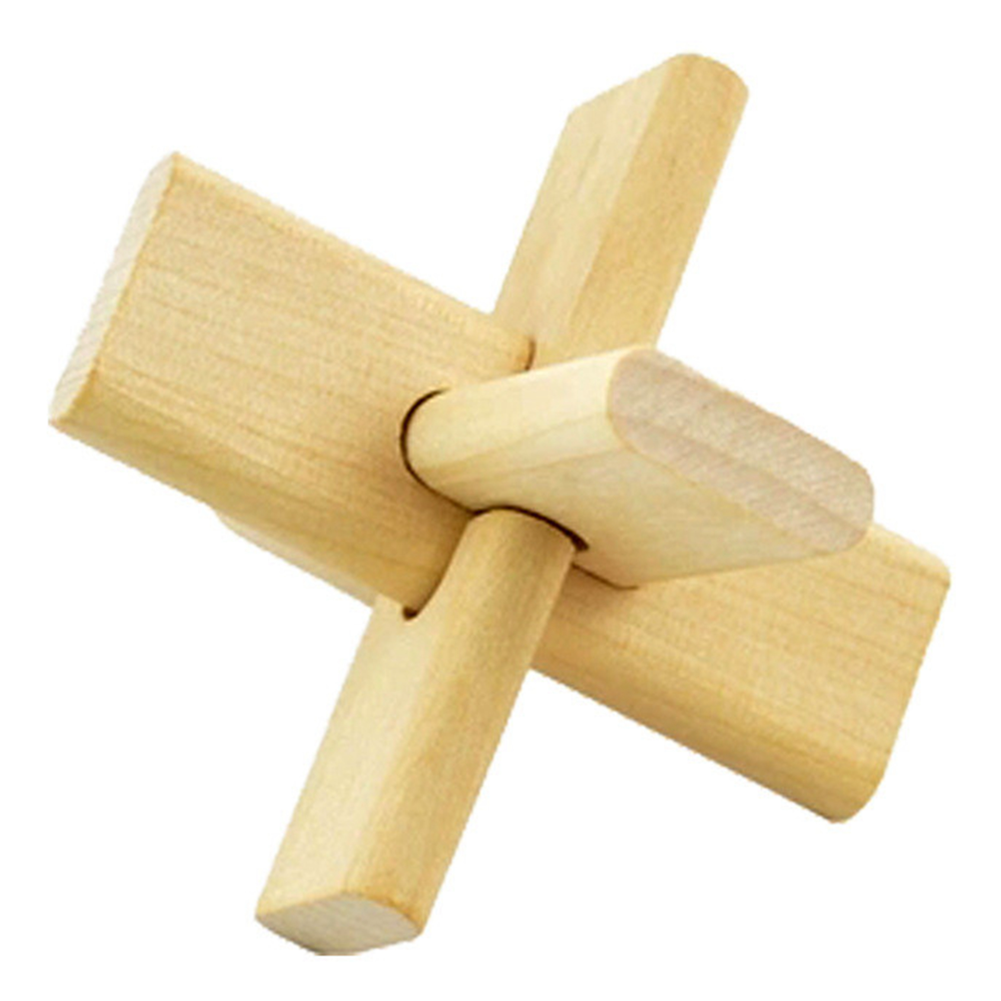 Joinfun 3D Wooden Brain Teasers Puzzle Toy Intelligence Game Kongming