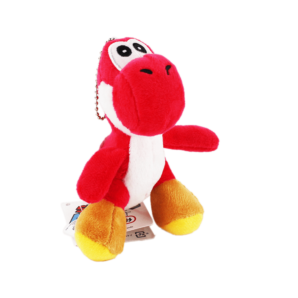 Joinfun Super Anime Plush Toy,4" Yoshi Keychain All Star Collection