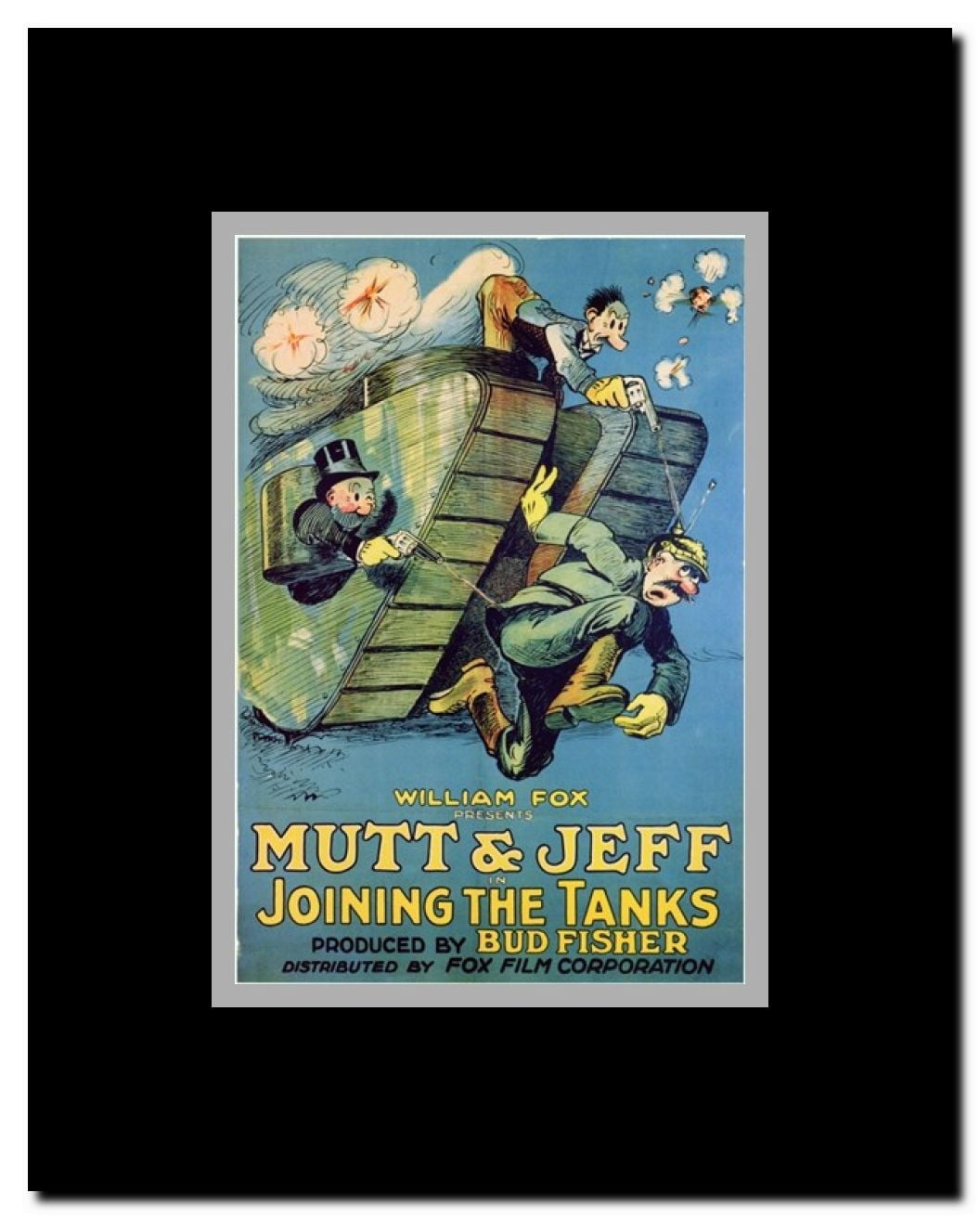 Joining the Tanks Framed Movie Poster