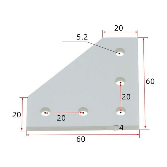 Adjustable Angle Mounting Plate