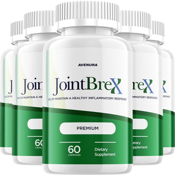 Joint Brex Capsule - JointBrex Advanced Formula for Health, 5 Pack, 300 Capsules
