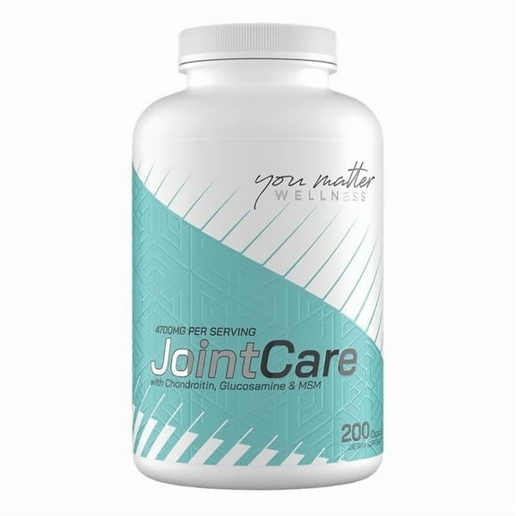 You Matter Wellness 4700 mg Joint Care with Chondroitin, Glucosamine & MSM 200 Capsules
