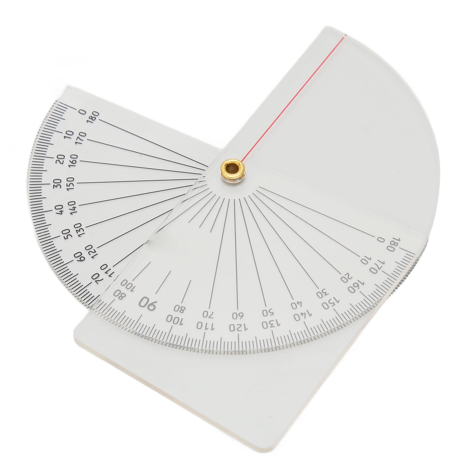 Joint Goniometer, Finger Joint Goniometer, Clear 360 Degree Plastic