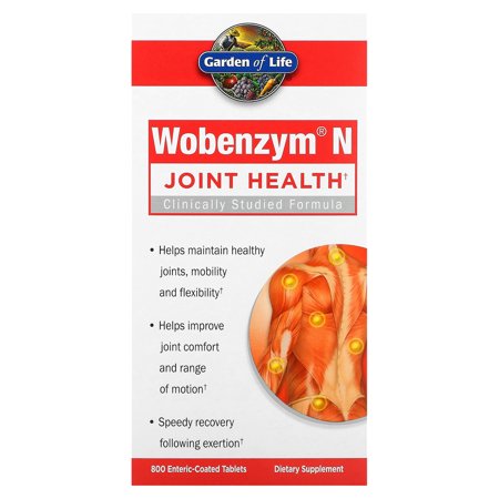 Garden of Life Wobenzym'N Joint Health 800 Tabs