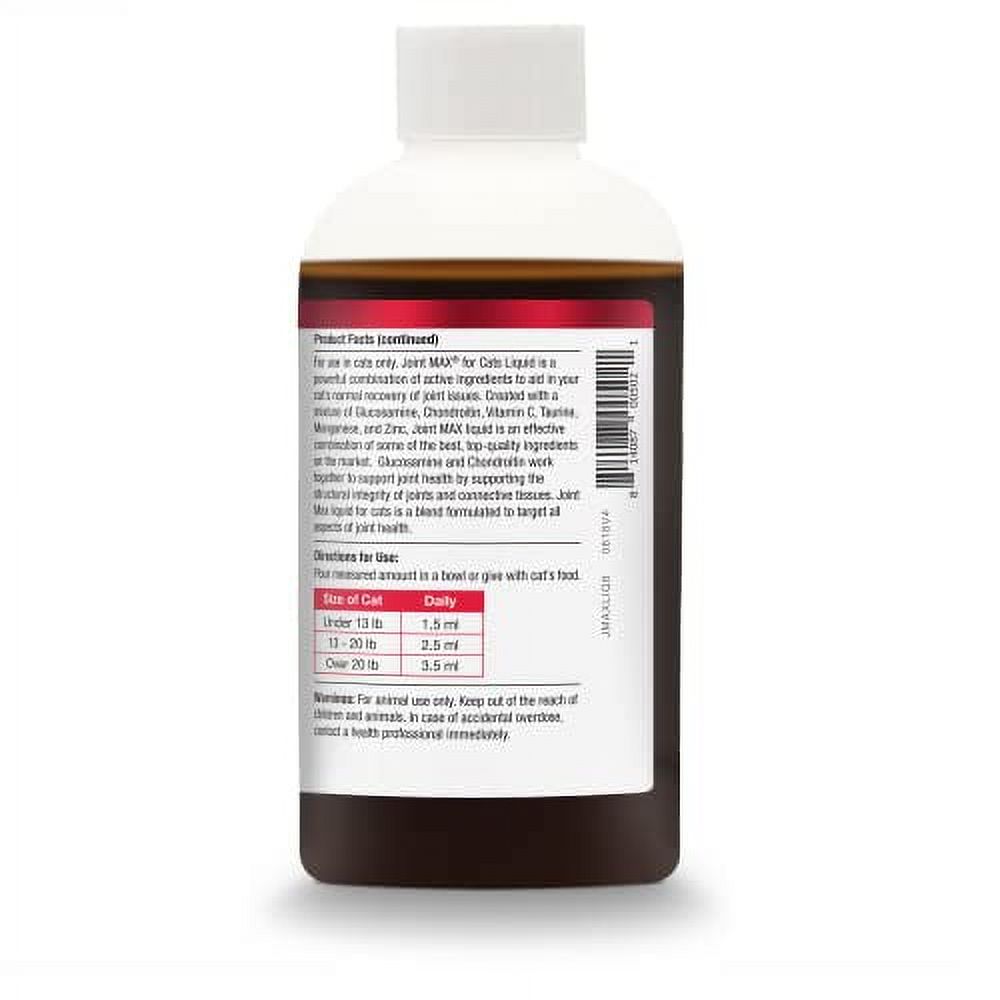 Joint MAX Liquid for Cats Vitamins, Minerals, Antioxidants