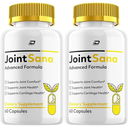 Joint Sana Capsule - JointSana Advanced Formula for Joint Support Supplement, 2 Pack, 120 Capsules
